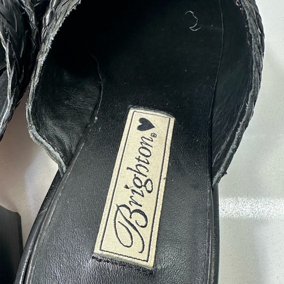 Brighton Black Mules 6.5 - Picture 3 of 8